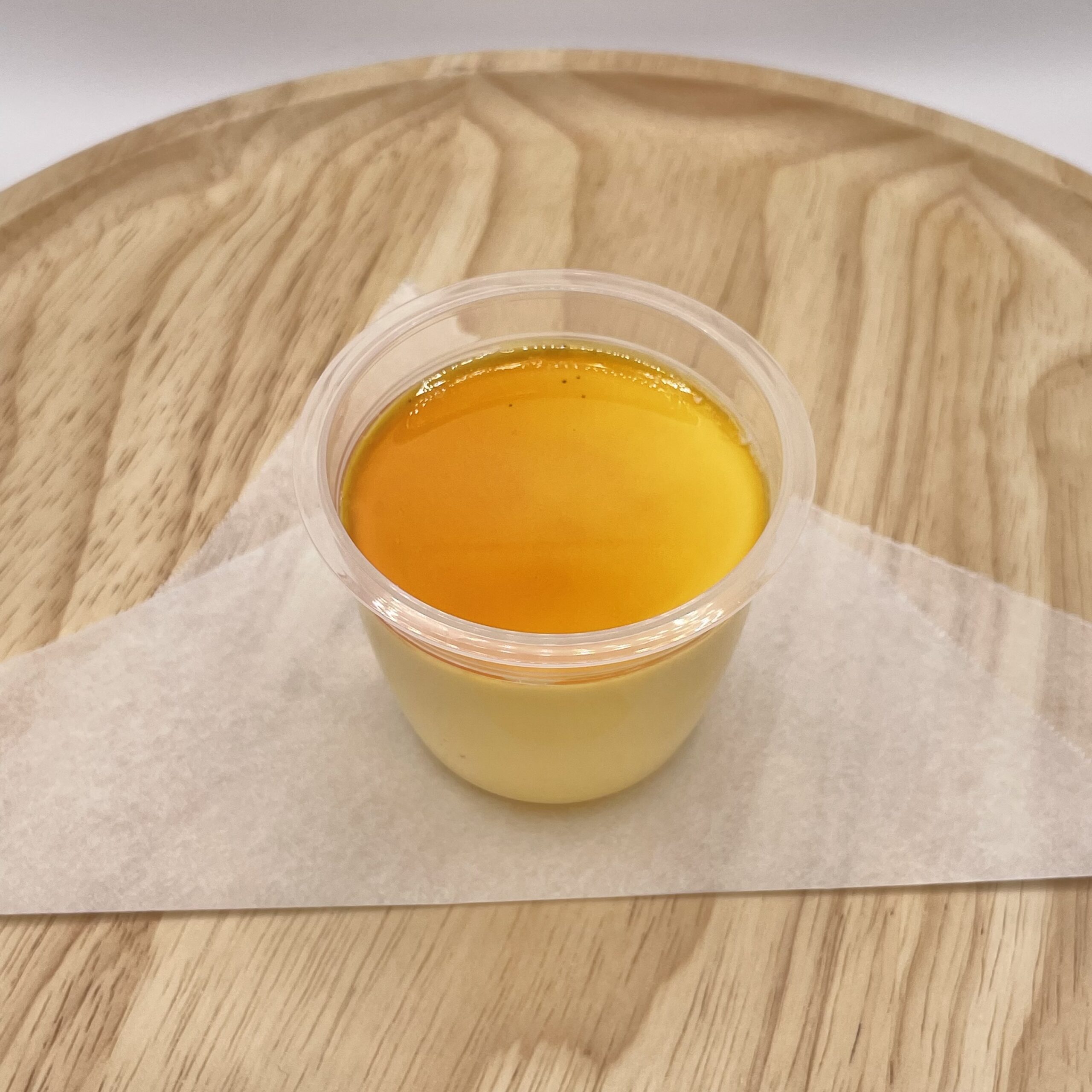 卵黄たっぷりの昔プリン